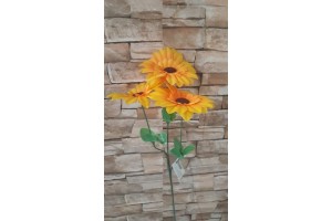 H. GIRASSOL X3 AMARELO E LARANJA 53CM REF-42018001