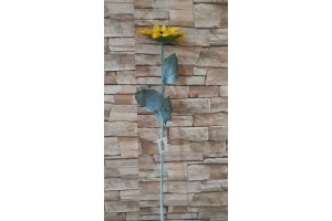 H. GIRASSOL C/ FLOCKED AMARELO 61CM REF-31539001