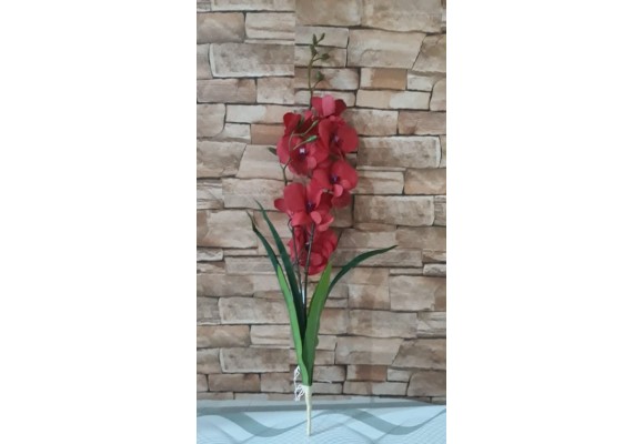 H. ORQUIDEA PHALAENOPSIS MICROP X11 VERMELHO 55CM REF-39230003