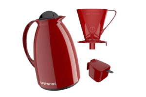 KIT CAFE PRATICO VERMELHO ECO REF-81121R REF-81121