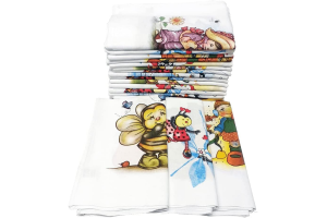 JOGO DE PANO DE PRATO 12PÇS 45X75CM