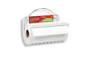 PORTA-ROLO DE PAPEL COLOR NIQUELART BRANCO