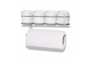 PORTA APEL DE PAREDE C4 POTES RF-318 NIQUELART