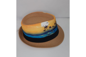CHAPEU PANAMA COM ESTAMPA REF-KL-85-1