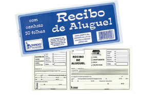 TAMOIO RECIBO DE ALUGUEL COM CANHOTO