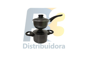 CUSCUZEIRA EXPRESS 2PC C/ALCA PINTADO REF-4602