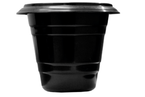 VASO Nº30 REDONDO PRETO MERCONPLAS REF-125400