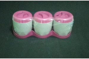 PORTA CONDIMENTOS COM 3PCS REF-331122
