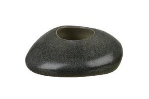 VASO DECOR CERAMICA PRETO REF-63706005