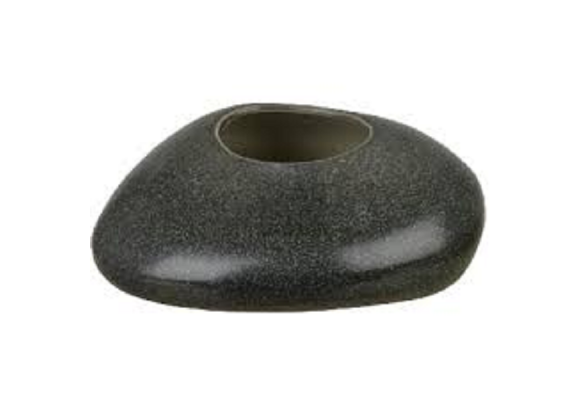 VASO DECOR CERAMICA PRETO REF-63706005