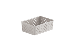 CESTO ORGANIZADOR RATTAN 19X13X6.5 REF-822ROSE