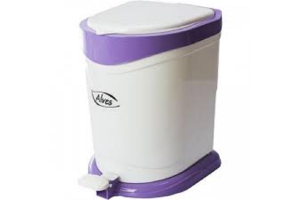 LIXEIRA DE PEDAL 13 LTRS  SORTIDA  ALVES REF-5000