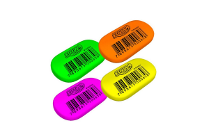 BORRACHA OVAL NEON REF-BO0024