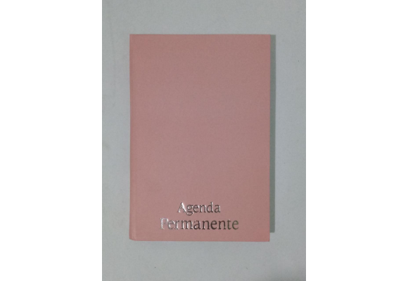 AGENDA COSTURADA ROSA MIOLO PERMANENTE REF-5693