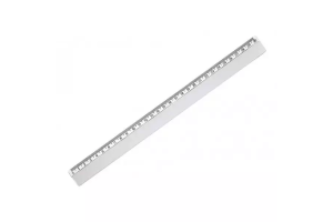 REGUA CRISTAL 30CM WALEU REF-10270086