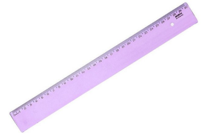 REGUA 30 CM NEW LINE LILAS REF-10270020