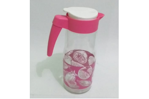 JARRA EM VIDRO DECORADA LINEA 1350ML REF-HC5026320