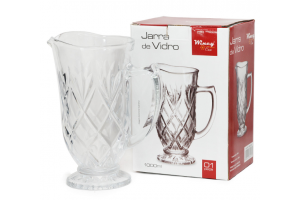 JARRA DE VIDRO LOSANGO REF-VDA11017