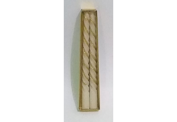 VELA ESPIRAL LINHA GLITTER BOX C2 20CM DOURADO REF-47569-152