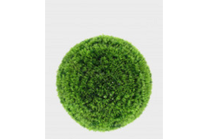 BOLA DE GRAMA MILAN 10CM VERDE REF-15121-004