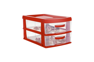 GAVETEIRO COMPACTO 2 GAVETAS REF-2043