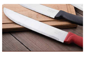 FACA DE COZINHA COLTELLO 29CM  (VERMELHA) REF-10632 RFE-181200103