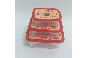 CONJUNTO 03 PEÇAS RETANGULAR REF-4021