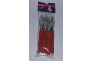 GARFO VERMELHO 6 PÇS REF-7091/6