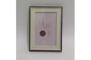 PORTA RETRATO B MDF VIDRO E PLASTICO 10X15CM REF-CK2304