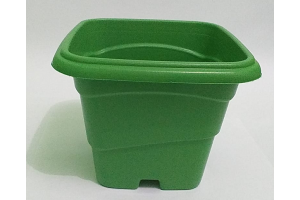 VASO 3 LT QUADRADO VERDE REF-263