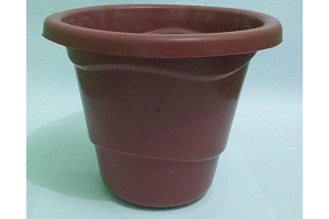 VASO 7 LTS REDONDO MARRON REF-301