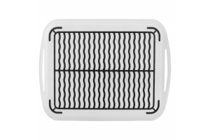 BANDEJA ANTIDERRAPANTE PLASTICO 38X28,5CM REF-CK5237