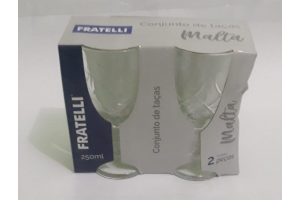 CONJUNTO DE TAÇAS VINHO 250ML REF-CO0579000
