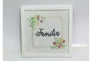 QUADRO DE PLASTICO SORT. 25X25CM REF-FFBZ190266