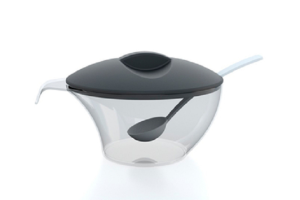 ACUCAREIRO OVAL HOME TAMPA PRETA REF-201.1-1