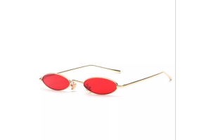 ÓCULOS DE SOL FINO PEQUENO OVAL CORES SORTIDA UNISSEX