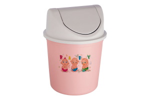 LIXEIRA C/TAMPA MOVEL 3,6 LTS BABY REF-378