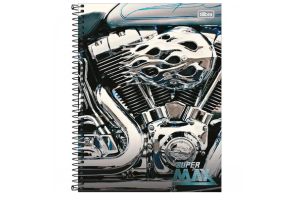 CADERNO 10X1 SUPER MAX