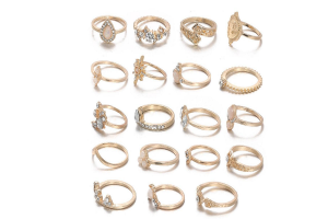 ANEL SIZE 19 FOLHEADOCOR PRATA COD.AN6702-4