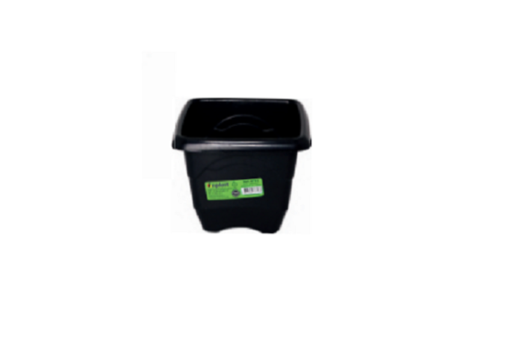 VASO QUAD. PEQ. PRETO 1L REF-6723