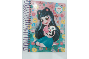 CADERNO 20X1 POPPY DOLLS 400 FLS