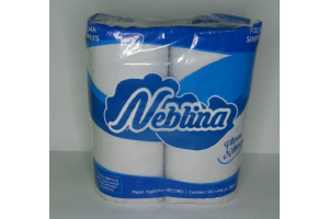 PAPEL HIGIENICO NEBLINA COM 4 UN 30MX10CM