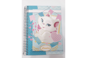 CADERNO 12 MATERIAS 240 FLS LOUISE COD-322