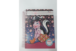 CADERNO 15X1 POPPY DOLLS 300 FLS