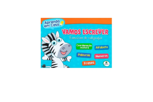 APRENDA EM CASA- VAMOS ESCREVER REF-1143891