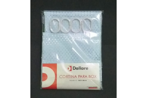 CORTINA PARA BOX 180X80CM AZUL CLARO REF-MY12934