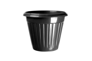 VASO REDONDO PRETO Nº22 3,7 LITROS REF-926