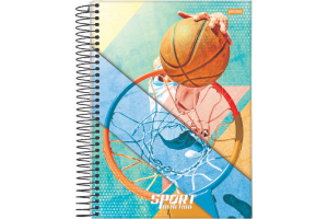CADERNO SPORT 1 MATERIA 80FOLAS REF-804618