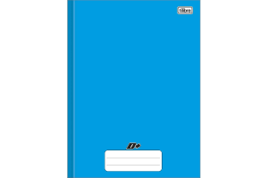 CADERNO 200MMX275MM 96 FOLHAS AZUL REF-802366