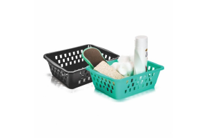 CESTO ITALY 2,1L 9X14X18CM PRETO REF-62305